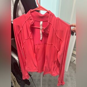 Lululemon Define Nulu Zip Up Jacket - Pink Glow